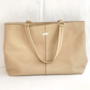 Cole Haan Leather Media Bag
